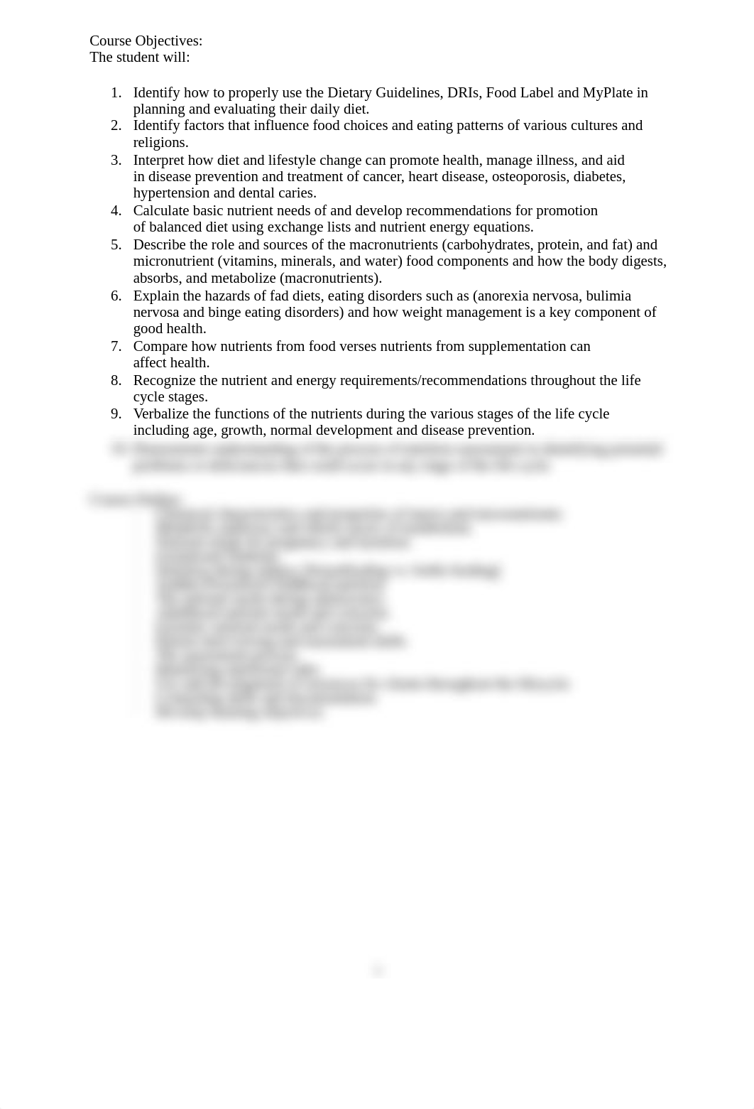 Syllabus FNS-107-51 Nutrition for the Health Care Professional Fall 2020.doc_dz6m6fy7dpd_page2