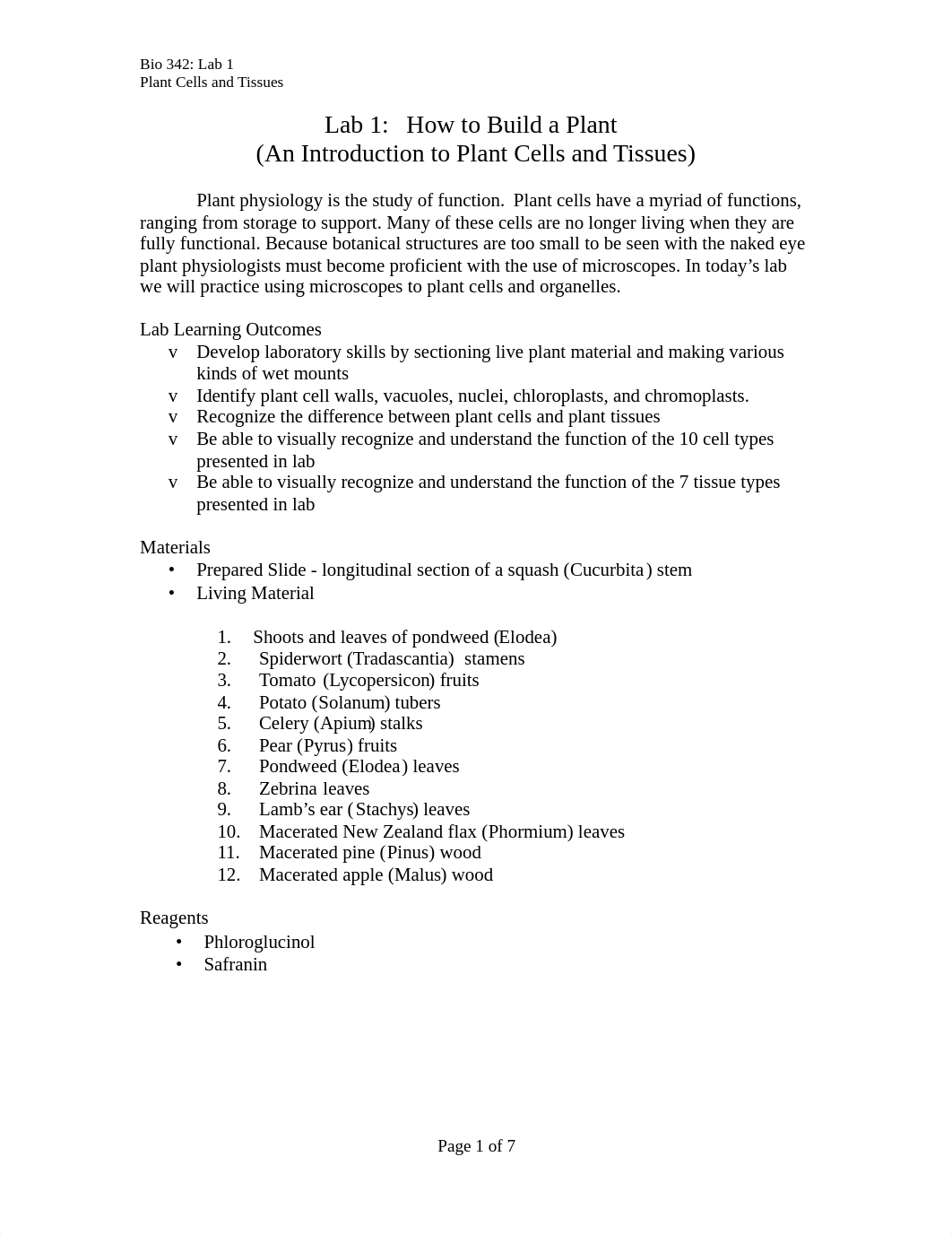 Lab 1 Bio 342 Plant cells and tissues.pdf_dz6nsk9uqh6_page1