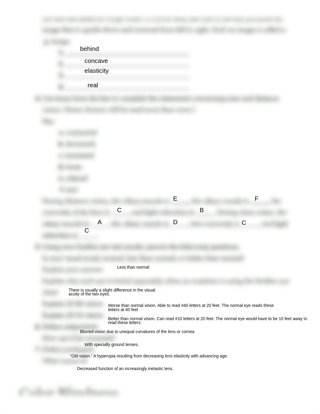 Ex24 Review sheet - Special Senses - Visual Tests and Experiments (1).pdf_dz6p987jqyp_page2