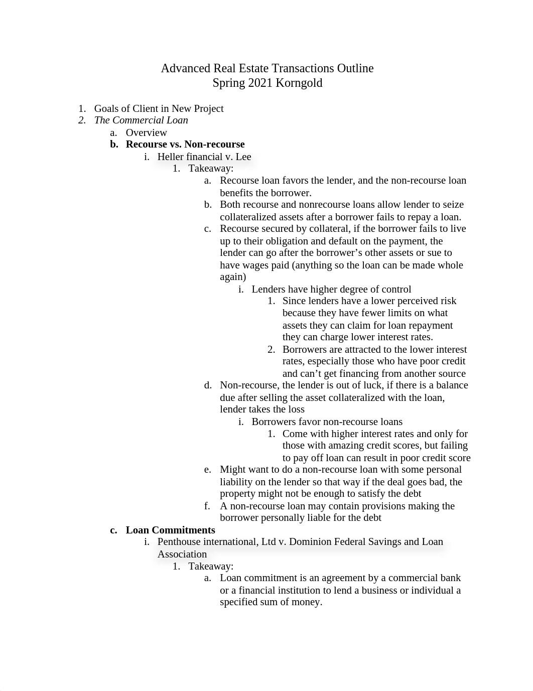 Advanced Real Estate Transactions Outline.docx_dz88o6swid4_page1