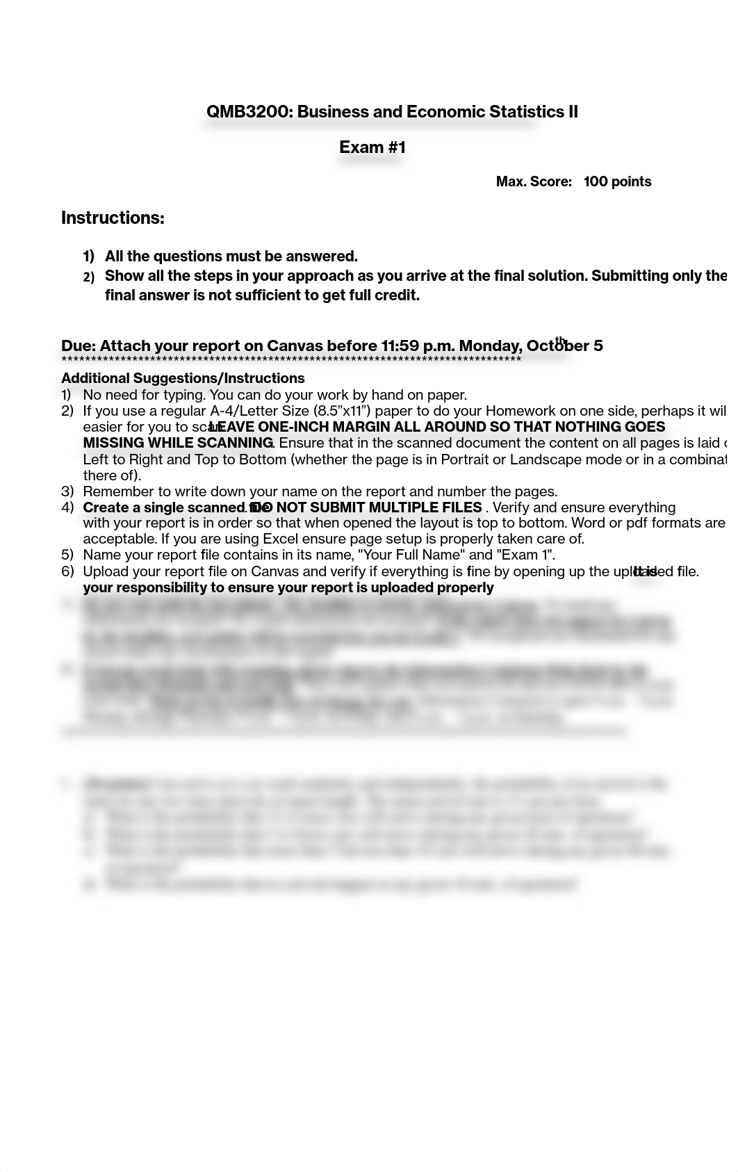 QMB3200 - Exam#1 (1)_dz890hifj5y_page1