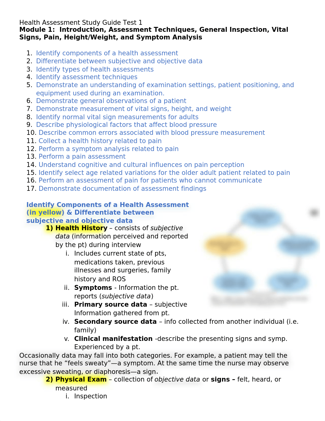 Health Assessment Study Guide Test 1.docx_dz8mchja5oj_page1