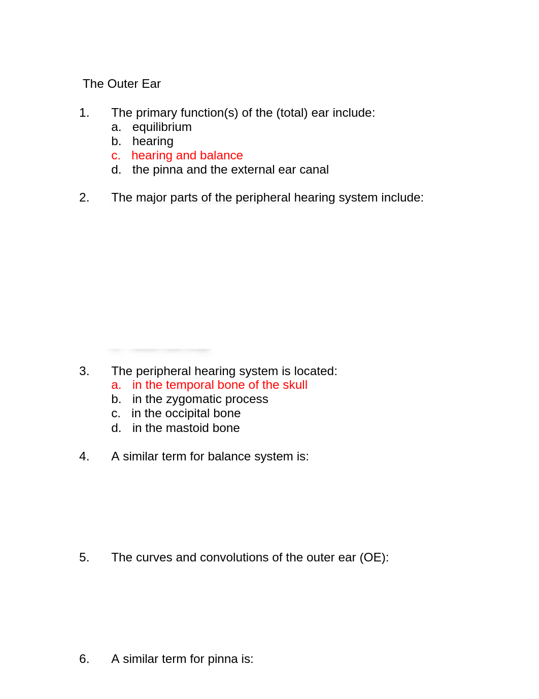 The Outer Ear Answers.doc_dz8ns5zl4hk_page1