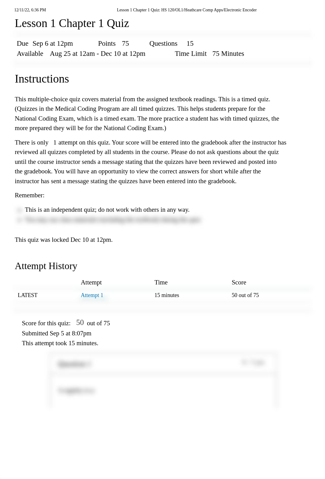 Lesson 1 Chapter 1 Quiz_ HS 120_OL1_Heathcare Comp Apps_Electronic Encoder.pdf_dz8ru014srq_page1