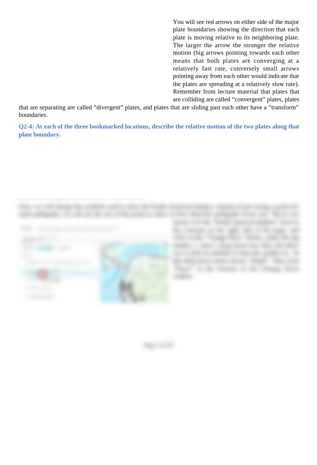 Bianca Morris GEOL1041 Lab 2 Plate Tectonics Fall 22.docx_dz8v9effb9n_page2