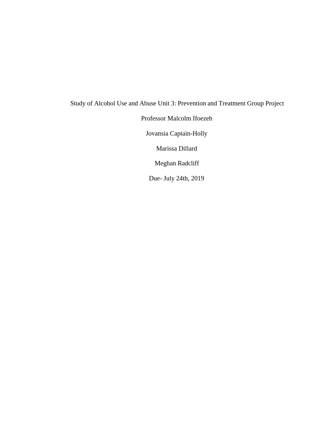 Study of Alcohol Use and Abuse Group IPunit3.docx_dz8xha2hiu8_page1