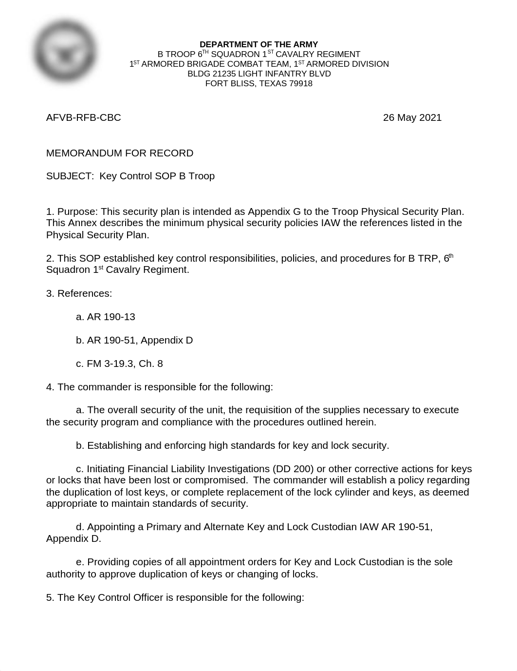 B TRP Key Control SOP.docx_dz8xtl4jfzj_page1