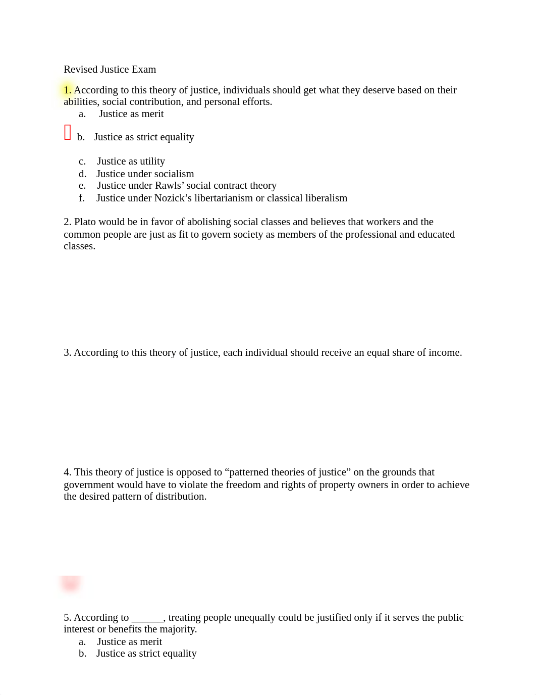 Revised Justice Exam questions with answers corrected_dz997pyfxv1_page1