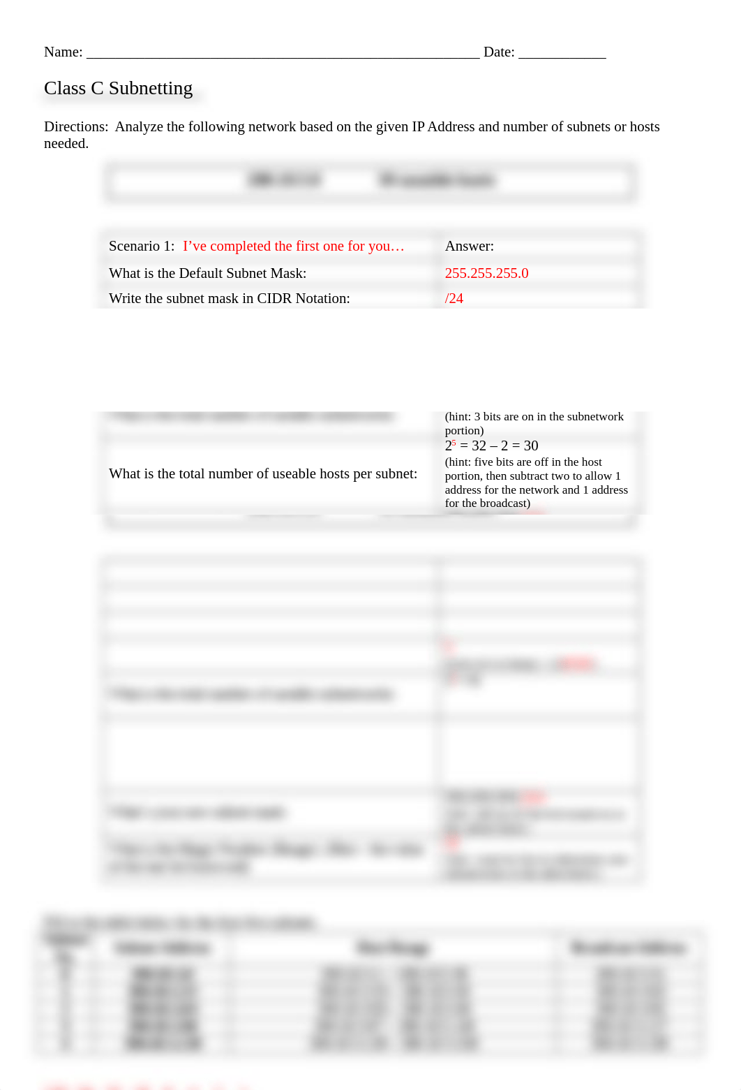 Class C Subnets - Worksheet.doc_dz9edznc9t5_page1