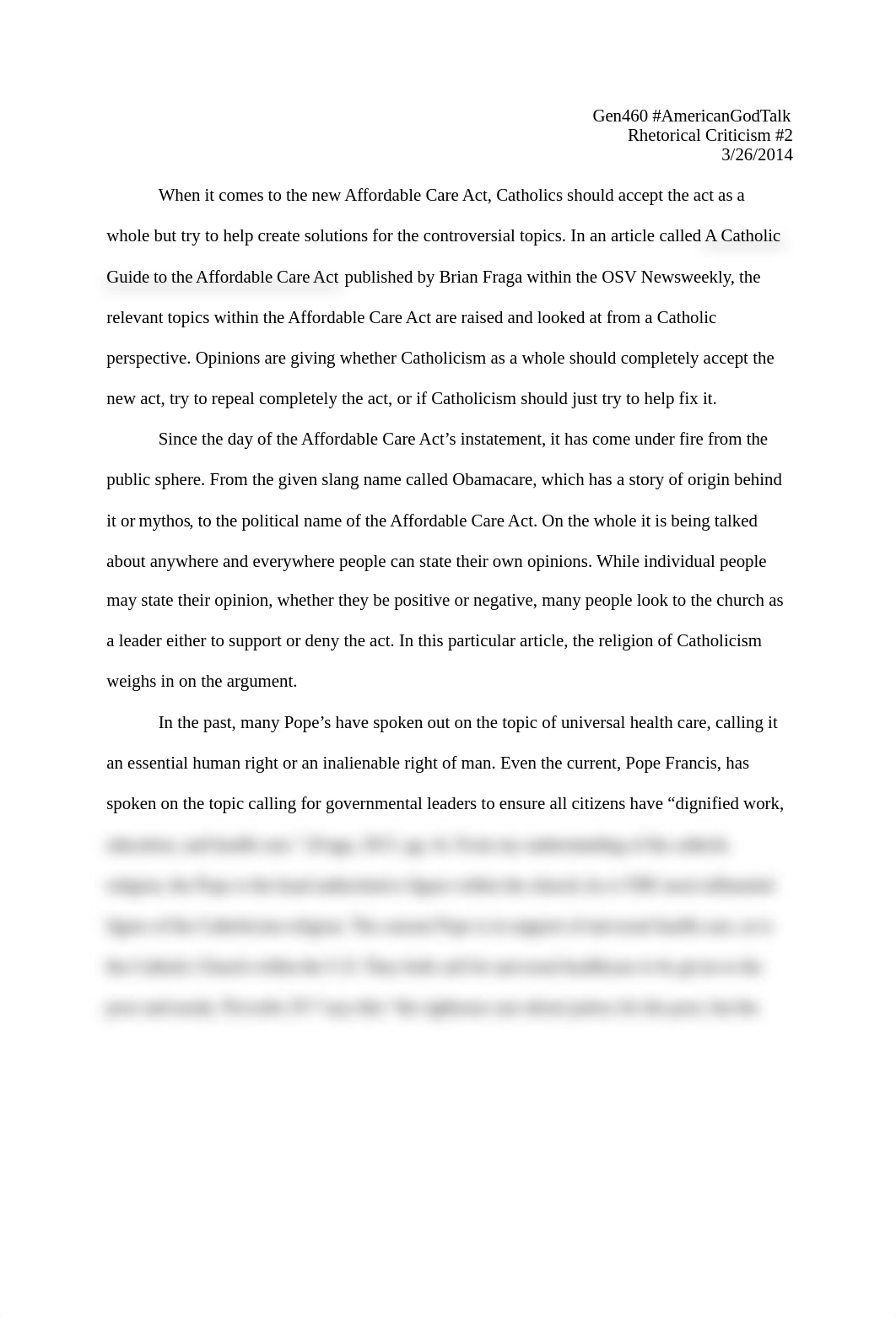 Rhetorical Criticism #2 - Affordable Care Act - Paper_dz9jqt96bek_page1