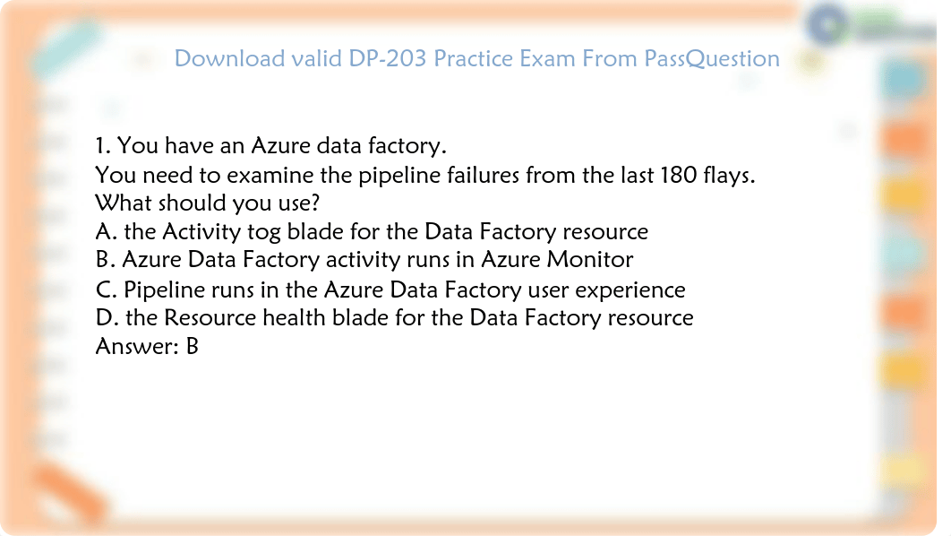 Update Microsoft Azure Data Engineer DP-203 Real Questions.pdf_dz9wtmk93zr_page2