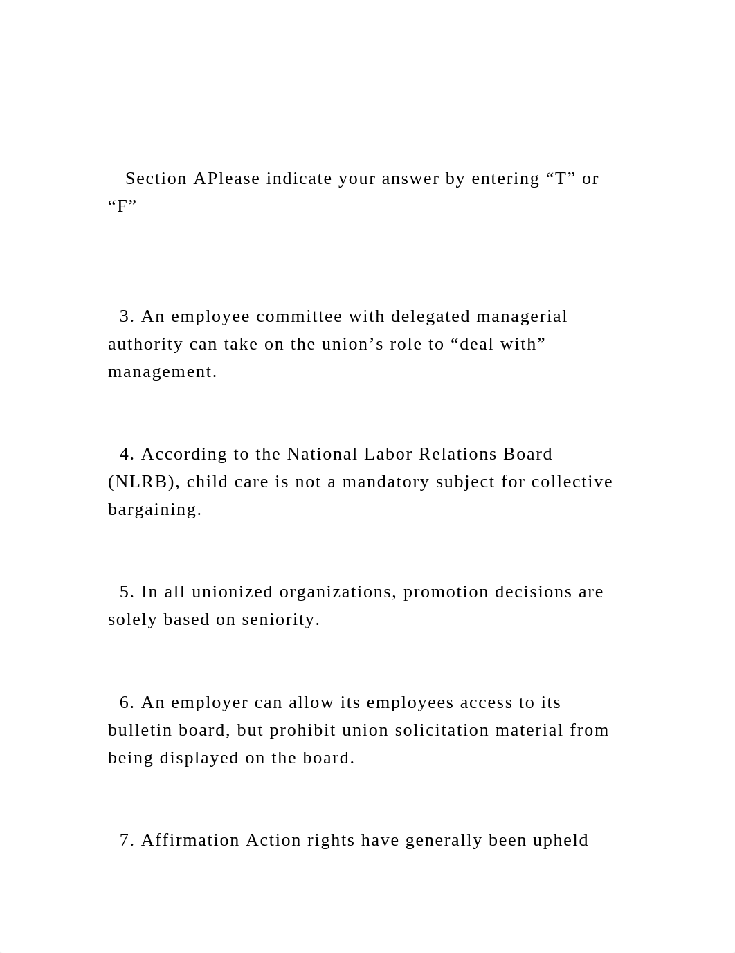 Section  APlease indicate your answer by entering "T" or "F" .docx_dz9xn9m4foe_page2