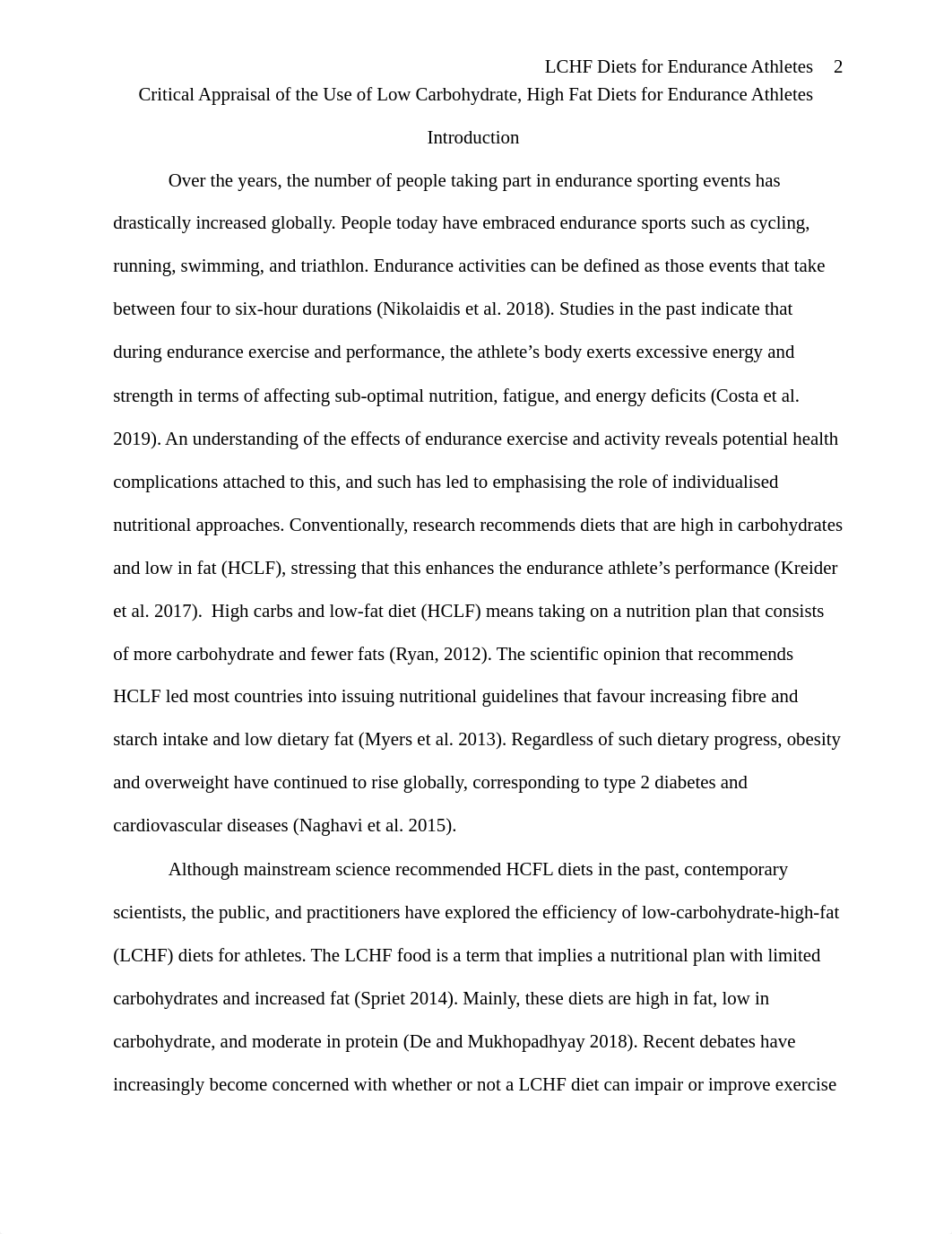 Critical appraisal of the use of low carbohydrate, high fat diets for endurance athletes.doc_dz9xx673grs_page2