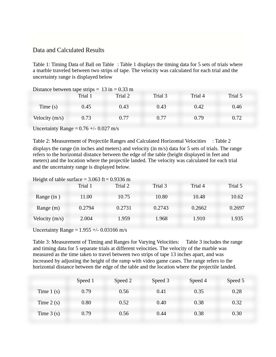 Lab 3 - Projectile Motion and Kinematic Equations.docx_dz9zetef87c_page4