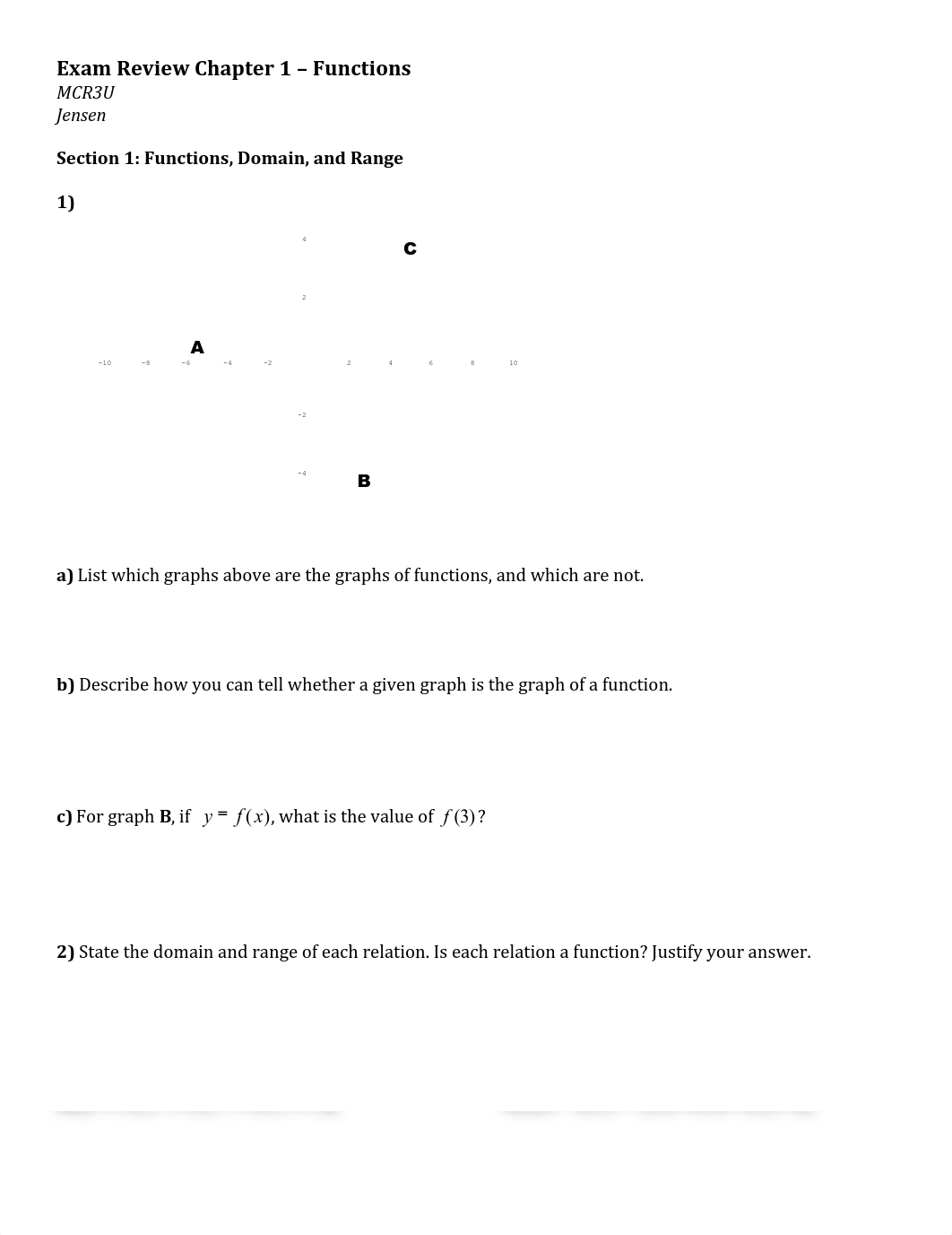 Exam Review Chapter 1 Functions.pdf_dzacqjgynrn_page1