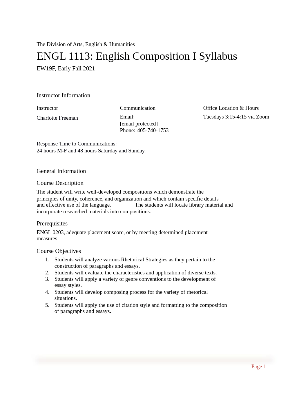 ENGL 1113 Course Syllabus EW19F.docx_dzahnwlzklk_page1