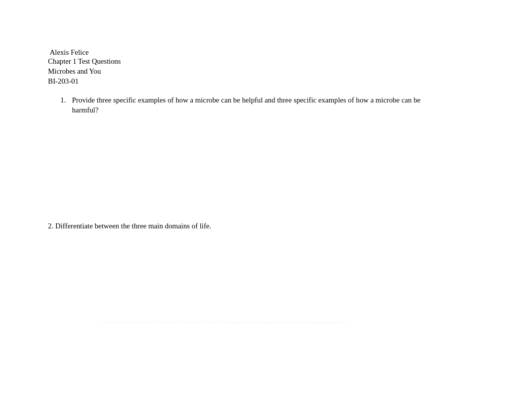 Chapter 1 Test Questions- Microbiology .docx_dzajppe6vxq_page1