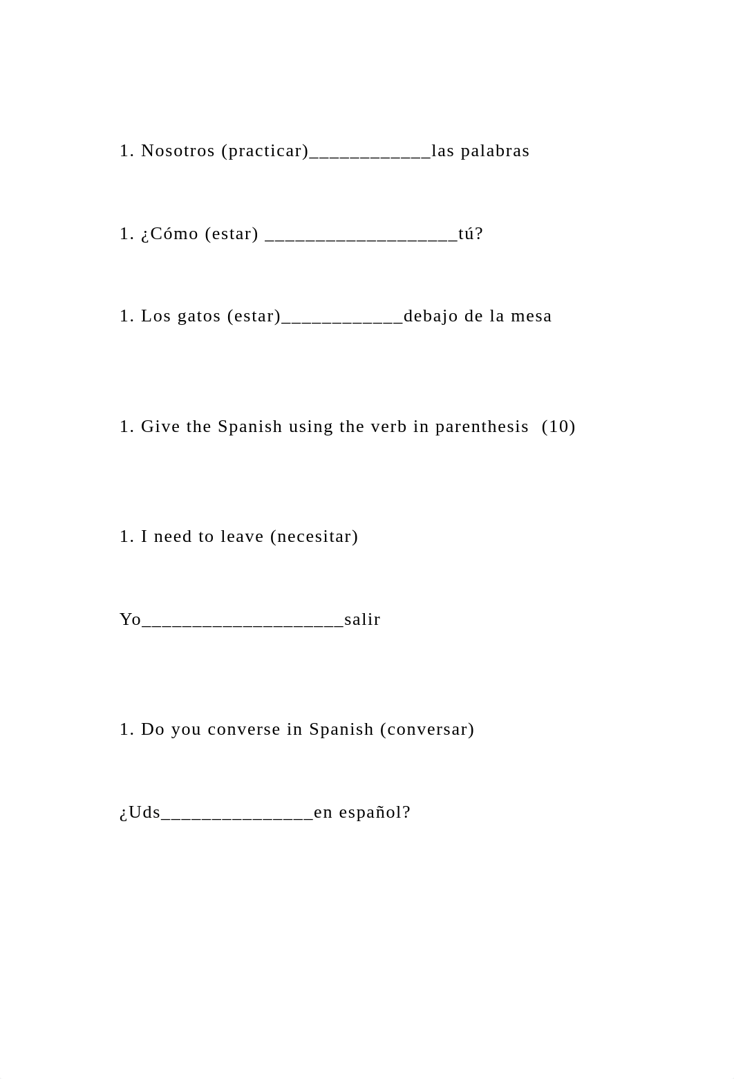 Answer the questions according to the directions   For .docx_dzaqtdc1hm9_page4