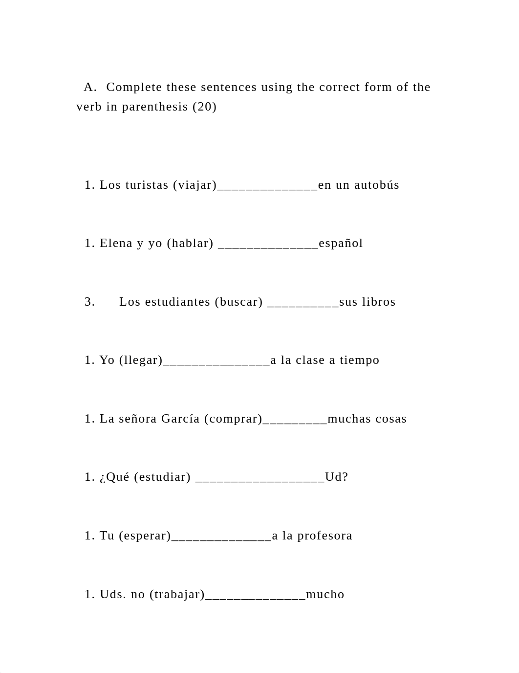 Answer the questions according to the directions   For .docx_dzaqtdc1hm9_page3