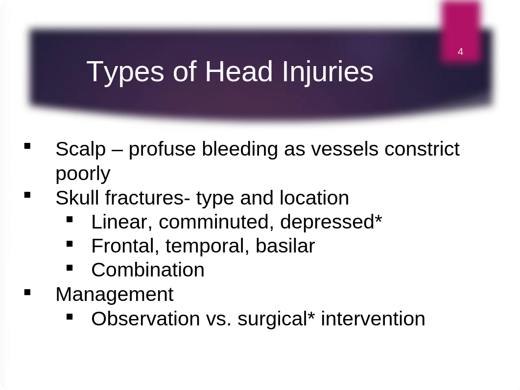 NSG 3050  Neurologic Problems - Part #2 Fall, 2018.ppt_dzaw1hltvw2_page4