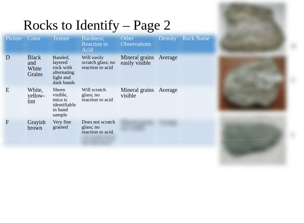 Lab E - Metamorphic Rock Identification Lab 2022.pptx_dzb5ppndozd_page3