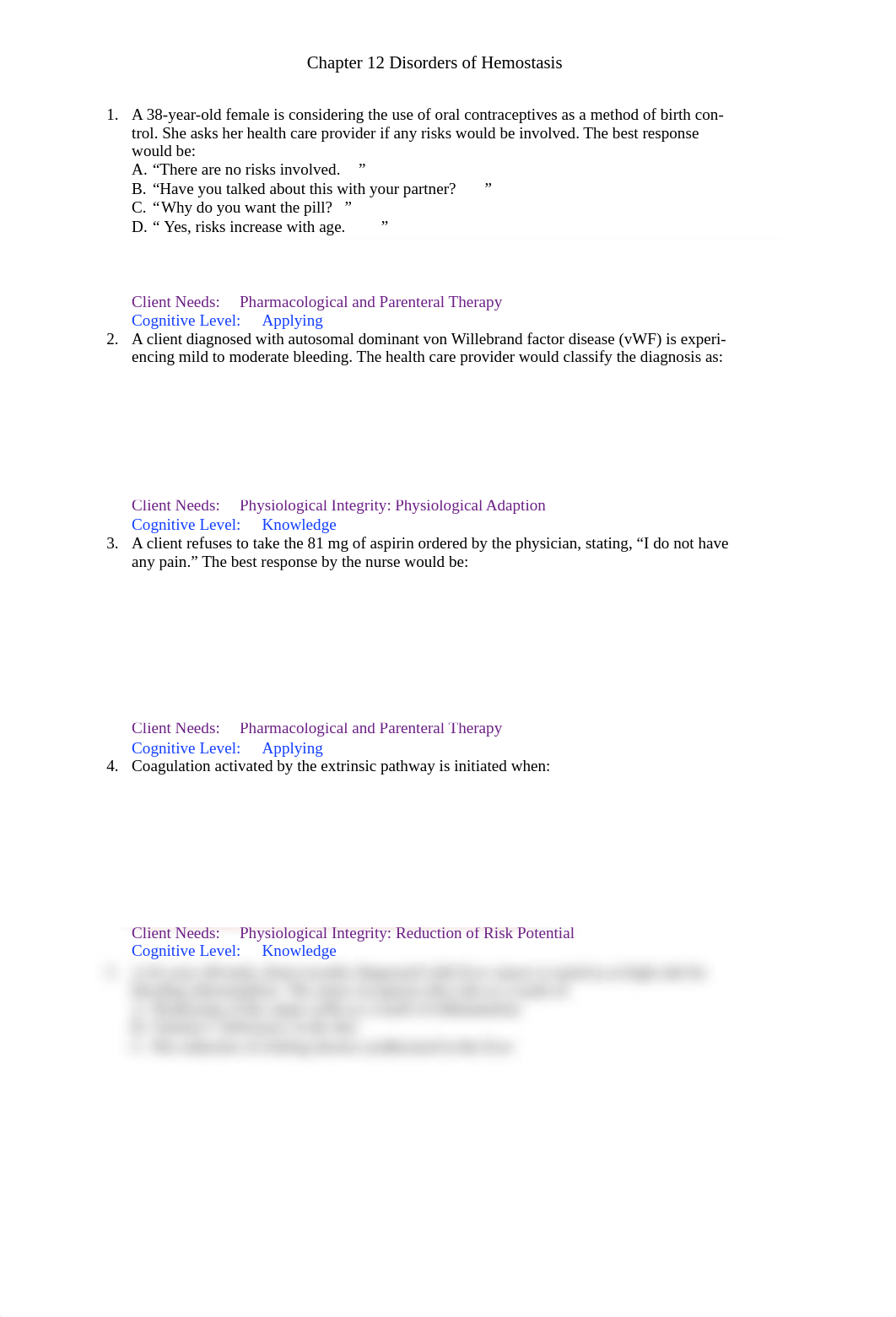 Ch. 12 Disorders of Hemostasis.docx_dzbczbhit3r_page1