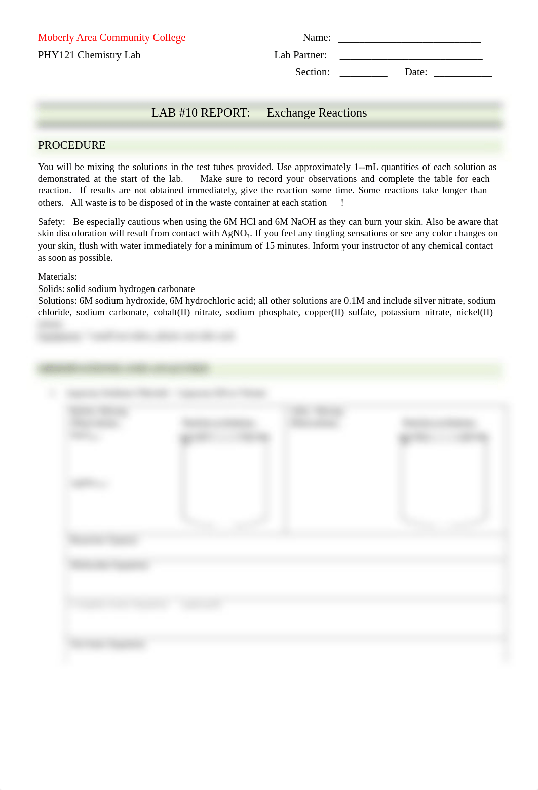 PHY121 LAB 10 Exchange Reactions (REPORT)_dzbe1j0pfxx_page1