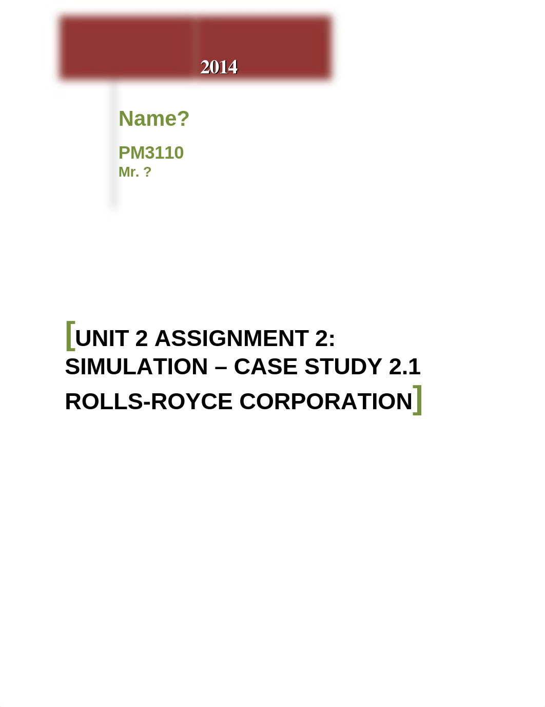 Unit 2 Assignment 2_Simulation_Case Study 2.1_dzcjooj5ccz_page1