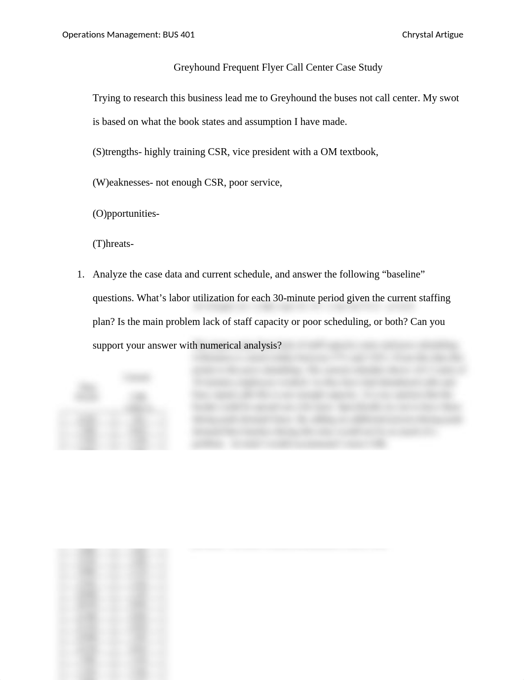 Greyhound Frequent Flyer Call Center Case Study.docx_dzdc27l0rtf_page1