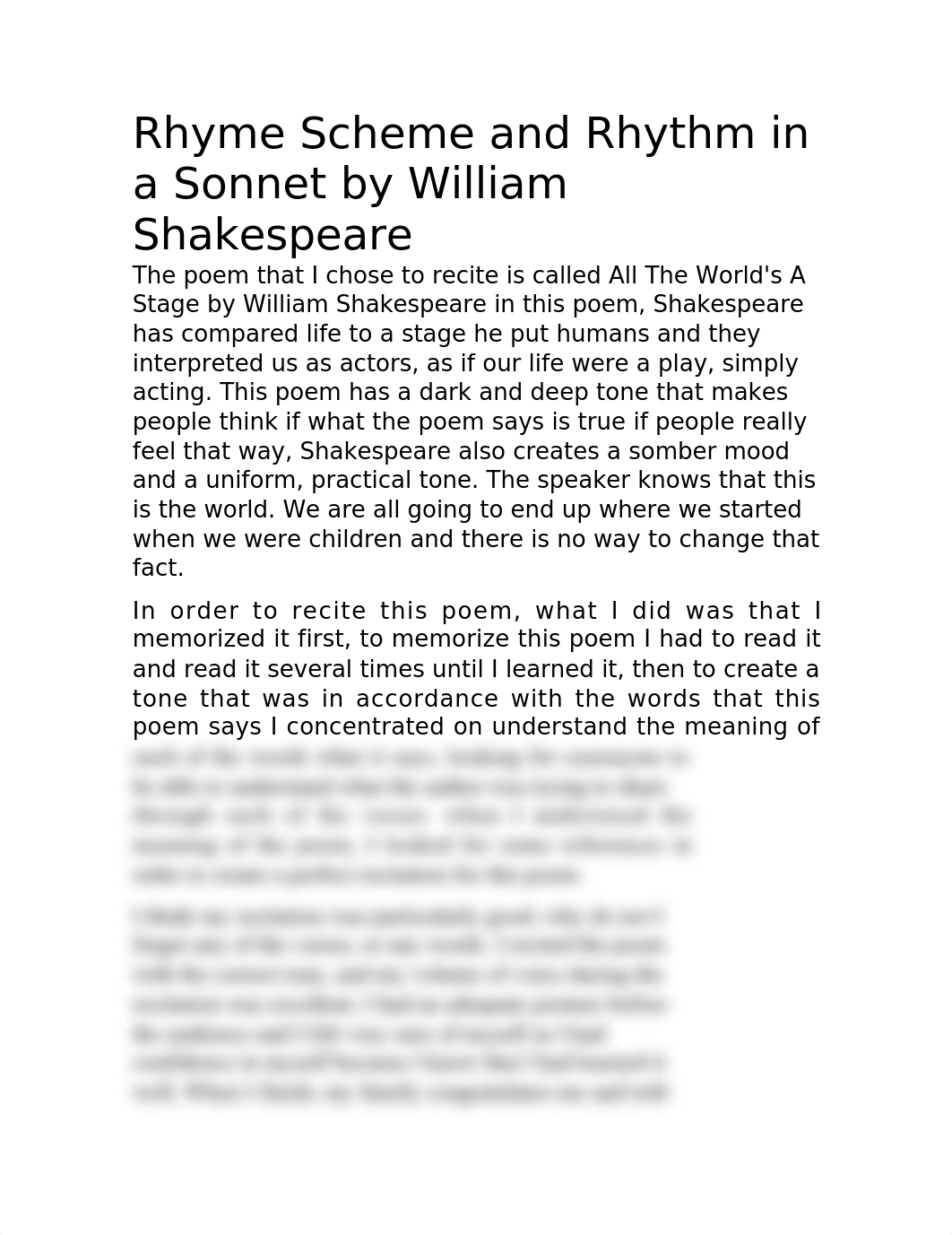 Rhyme Scheme and Rhythm in a Sonnet by William Shakespeare.docx_dzdmzaltz0w_page1