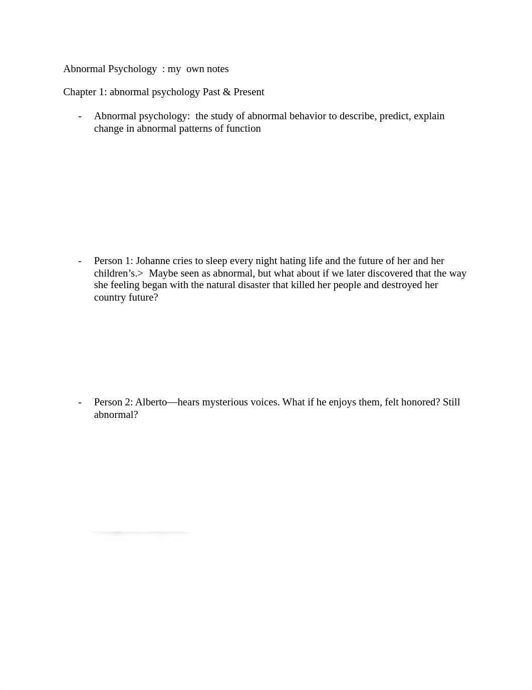 Abnormal Psychology notes Test 1.docx_dzdnexucbdx_page1