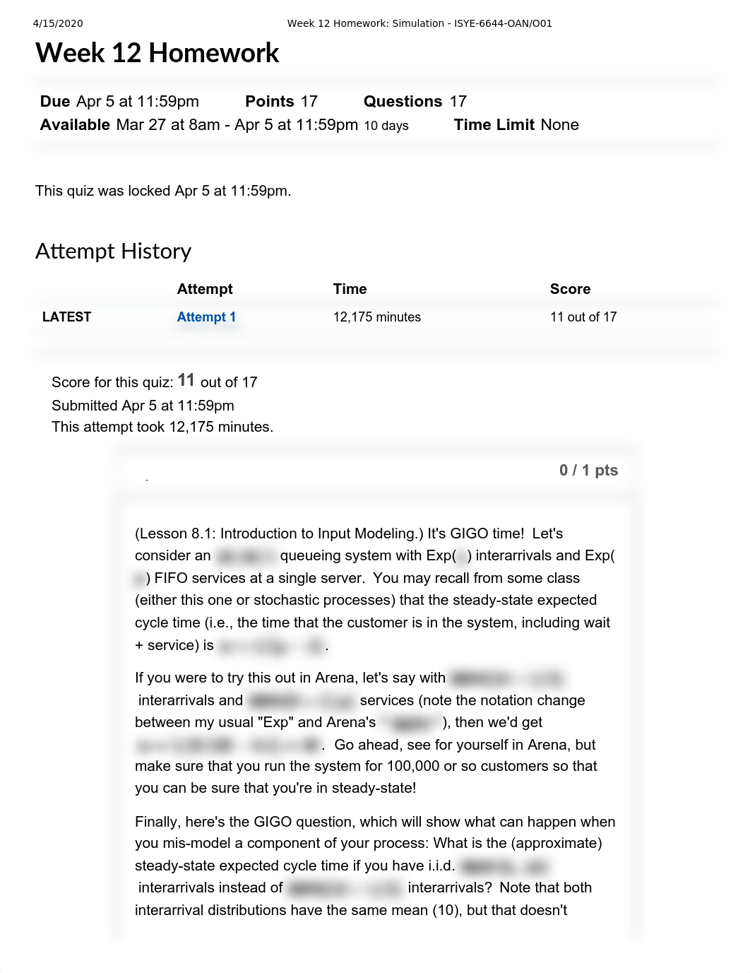 Week 12 Homework_ Simulation - ISYE-6644-OAN_O01.pdf_dzdpesf3km2_page1