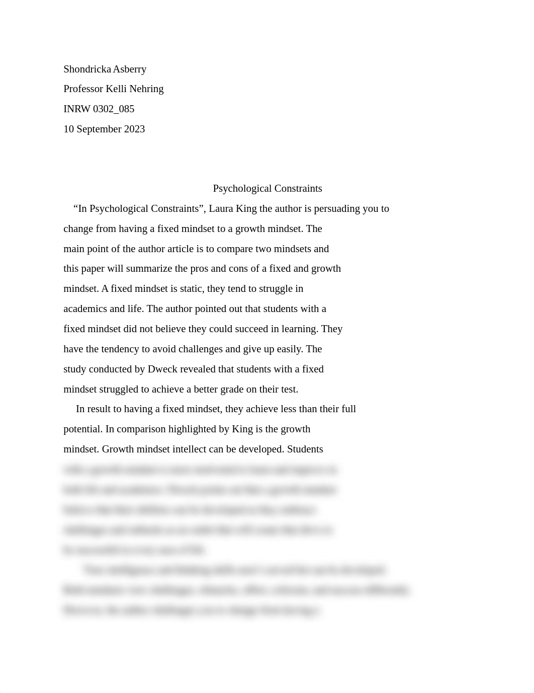 Psychological Constraints Final Essay.docx_dzdqm29huzv_page1