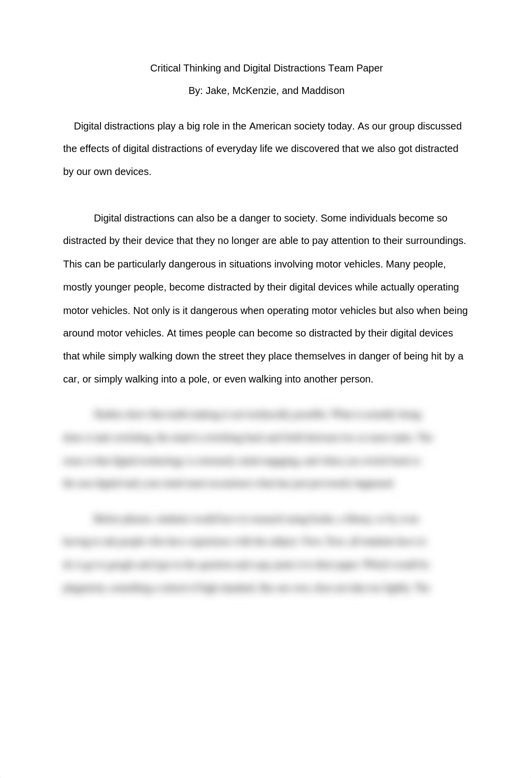 Critical Thinking and Digital Distractions Team Paper_dzdx30vitjy_page1