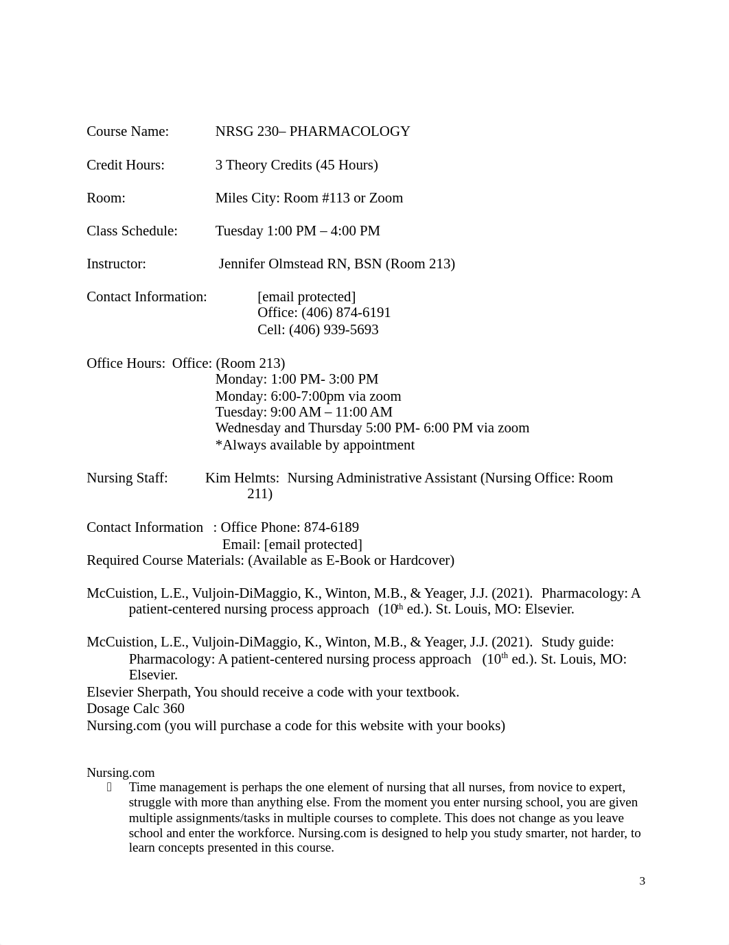 NRSG 230 Pharmacology Course Syllabus Spring 2022.docx_dzegl5x8hom_page3