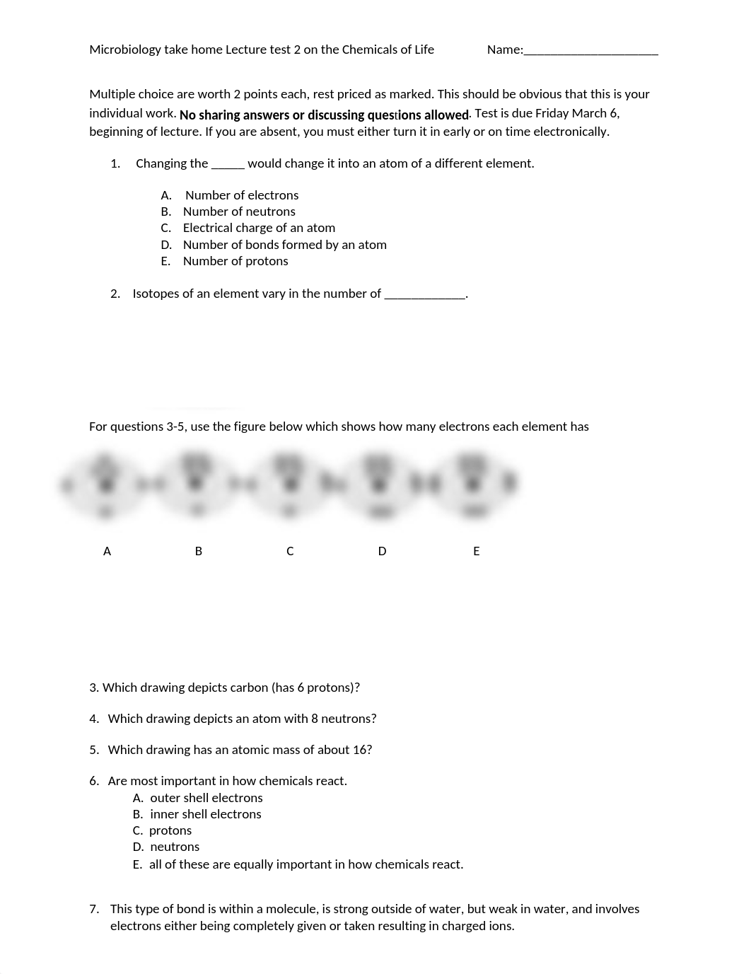 Microbiology Lecture test 2 on the Chemicals of LifeName (1).docx_dzeme8uxk55_page1