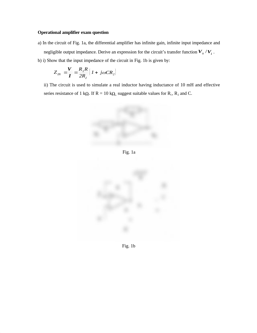 operational amplifier exam question.DOC_dzen4m5dm2f_page1