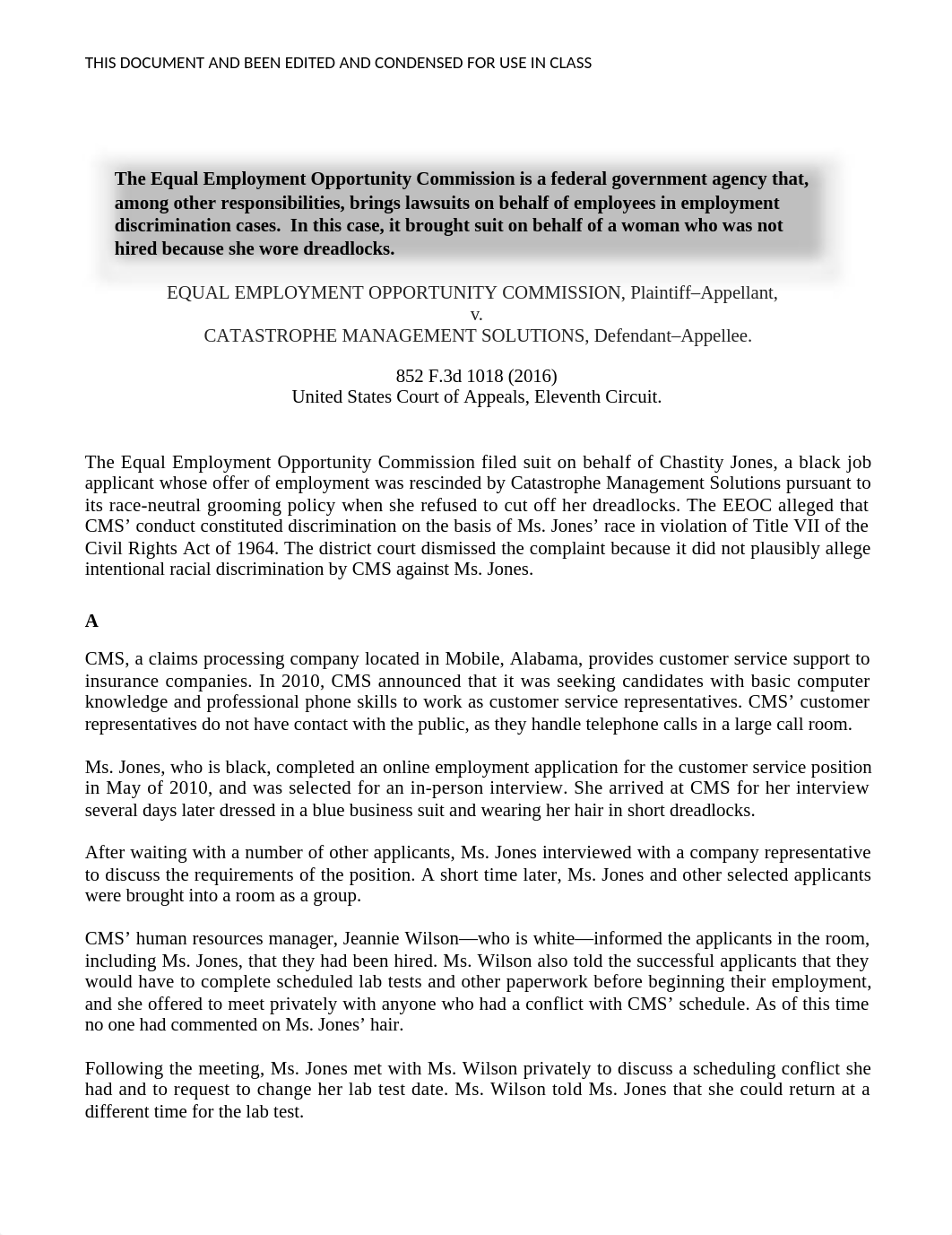 Equal Employment Opportunity Commission v Catastrophe Management Solutions.docx_dzfh9ylmy74_page1