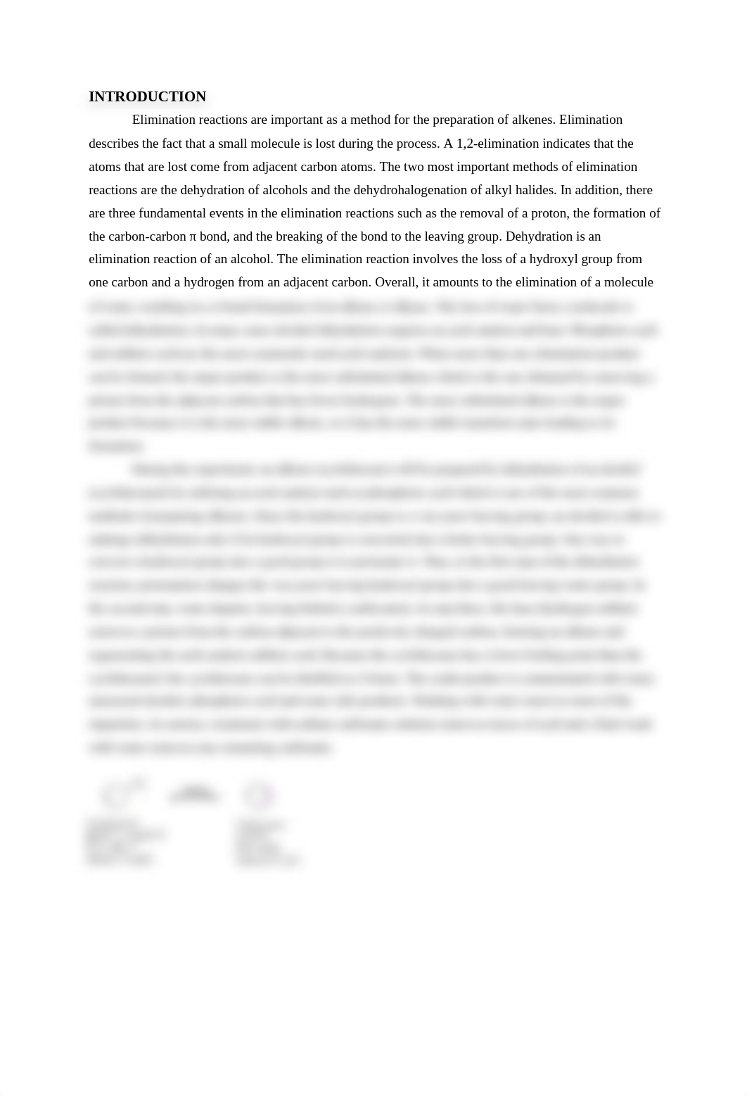 Synthesis of Cyclohexene from Cyclohexanol Lab Report.docx_dzfhwty4k5y_page3