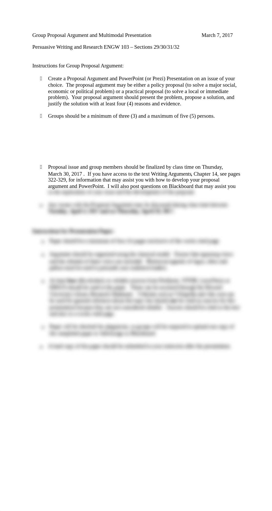 Persuasive Writing and Research 103 - Group Proposal Argument and Multimodal Presentation Spring 201_dzfjk5gkl3w_page1