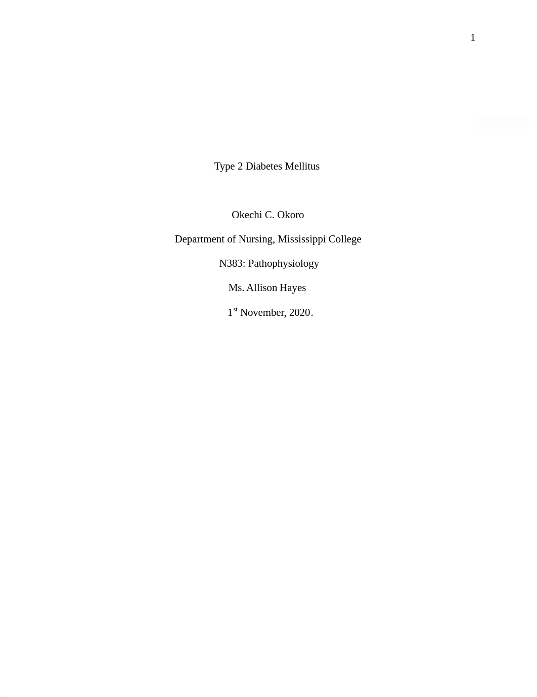 Type 2 Diabetes Mellitus patho paper 1.docx_dzfm1eq98j7_page1