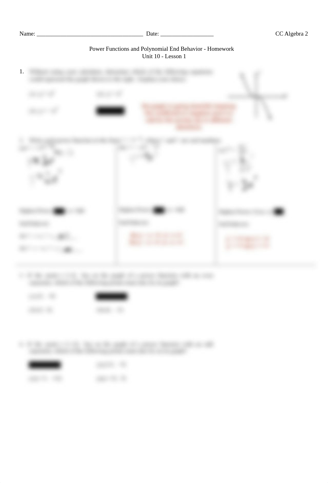 10.1 - Power Functions and Polynomial End Behavior HW.pdf_dzfsfl5rkkp_page2