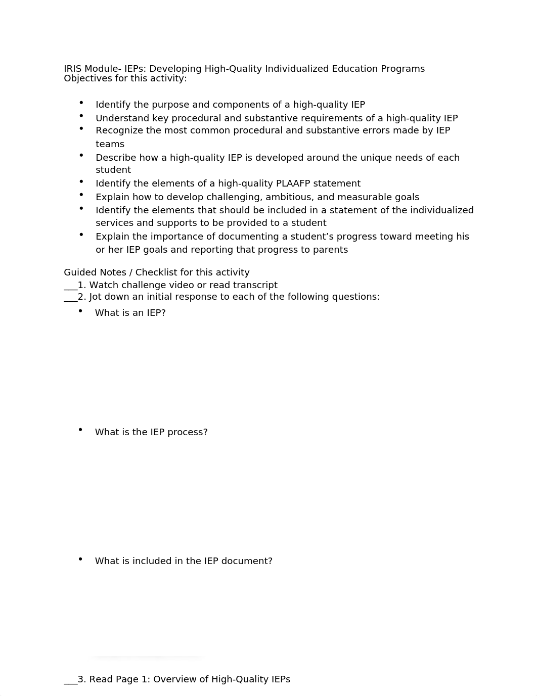 IRIS Module- Developing High-Quality IEP.docx_dzfxn5yoa5d_page1