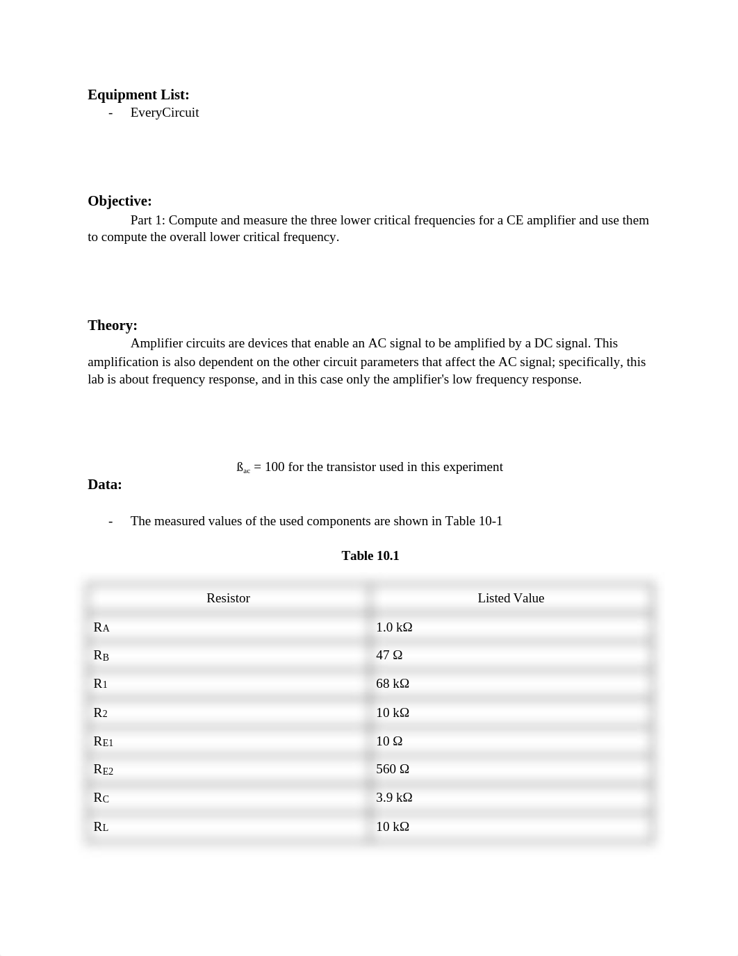 Amplifier Frequency Response - Laboratory Report 1.docx_dzg9glhnacd_page2