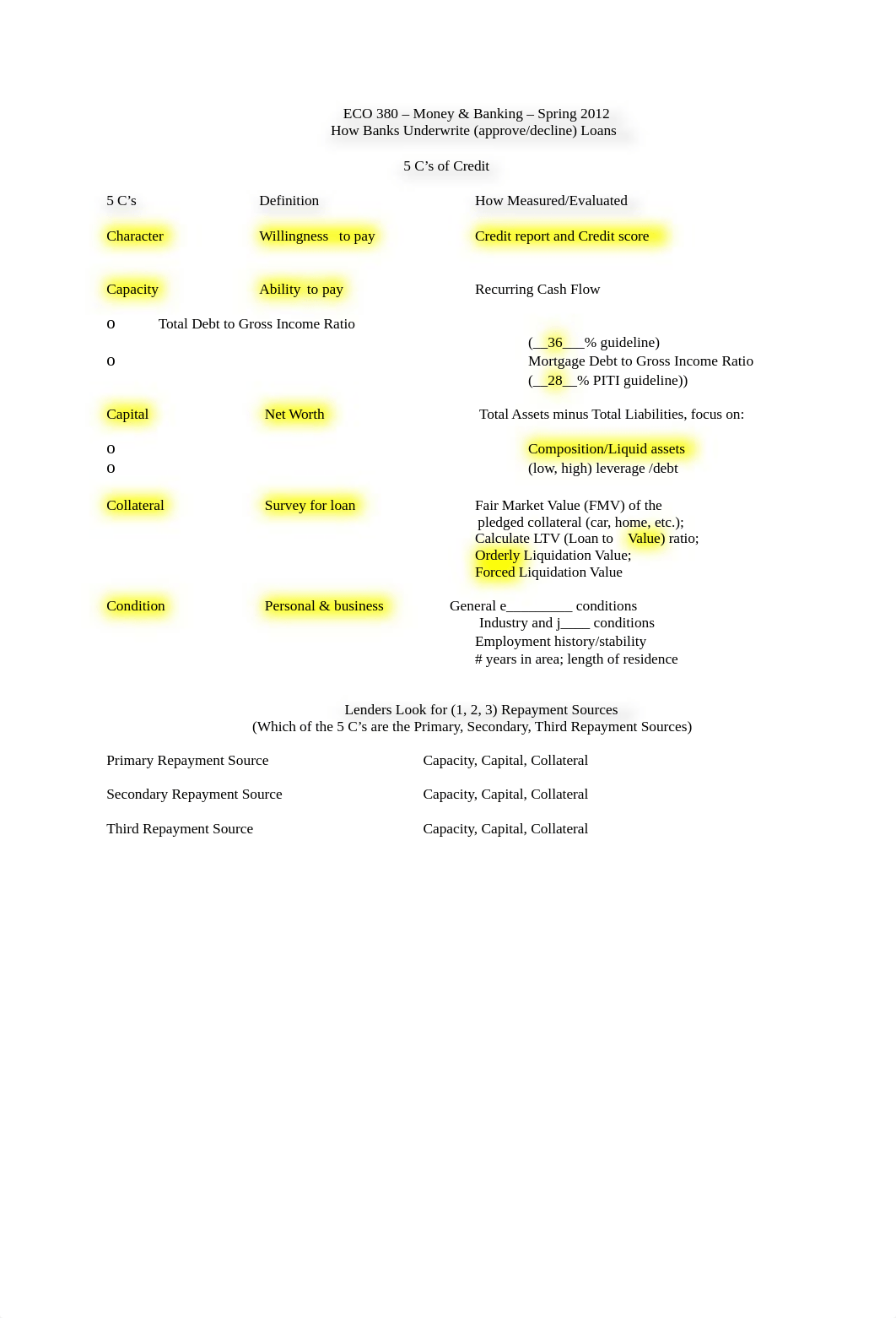 ECO 380 Spring 2012 5 C's and In Class Underwriting Exercises_dzgd7zketi4_page1