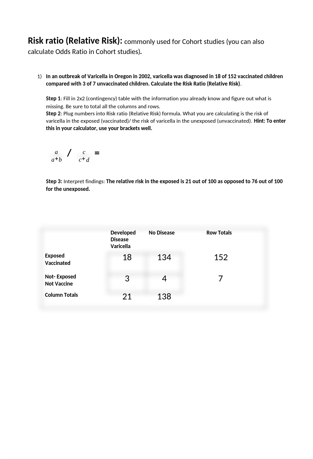 Week 11 Quiz Odds Ratio Relative Risk student  Worksheet.docx_dzh3cnmppt5_page1