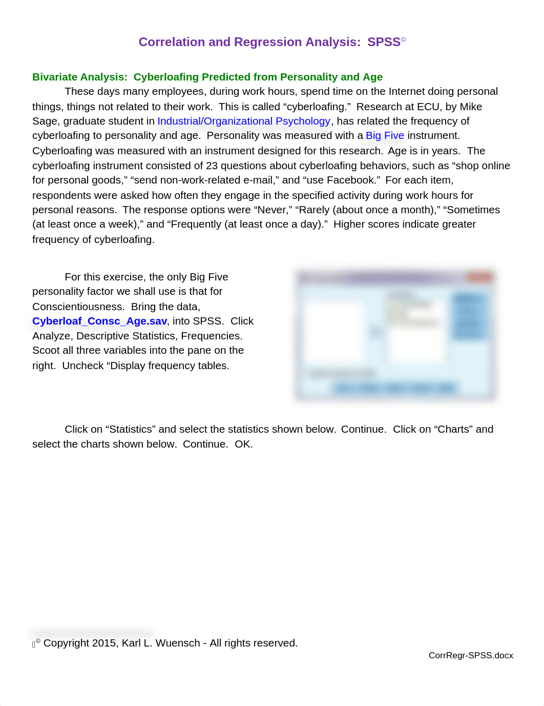 CORRELATION & REGRESSION ANALYSIS_dzh59d0town_page1