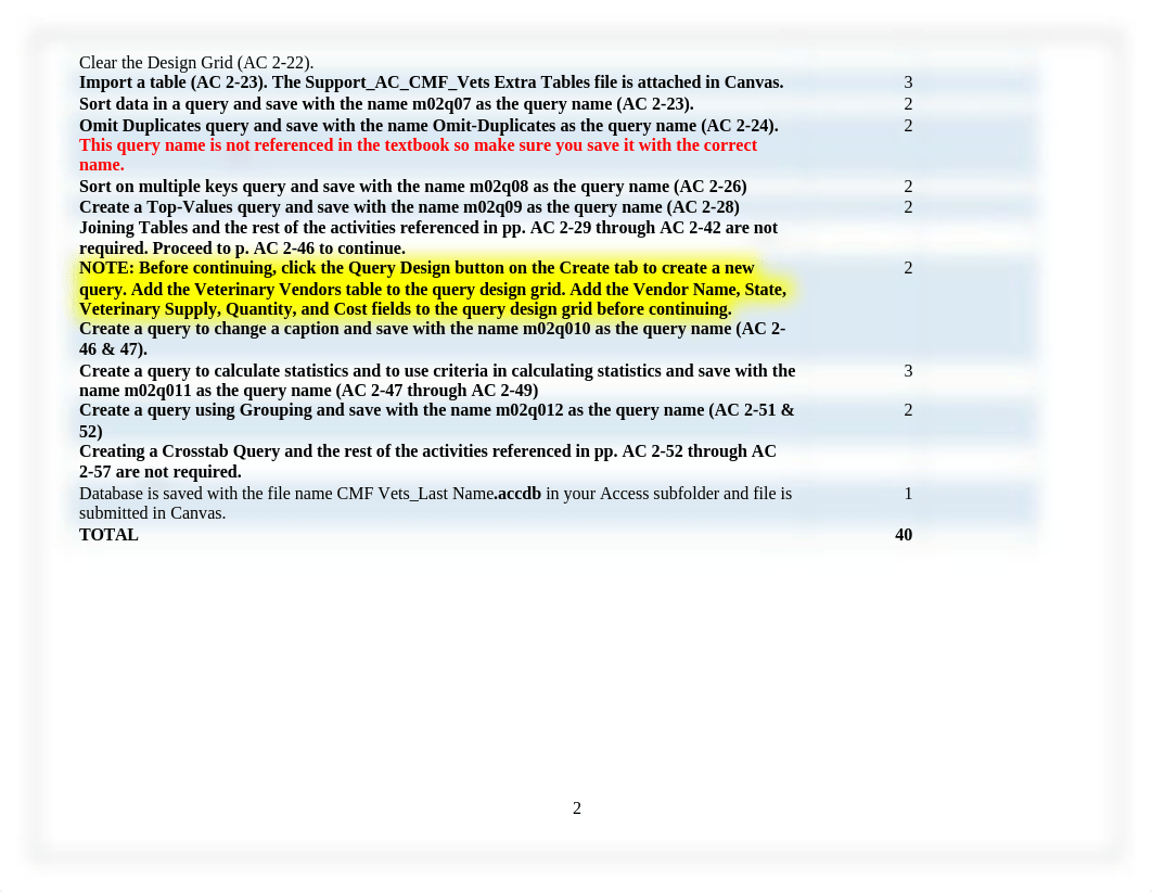 Access Module 2-Querying a Database-DL.docx_dzhdzyod4ul_page2