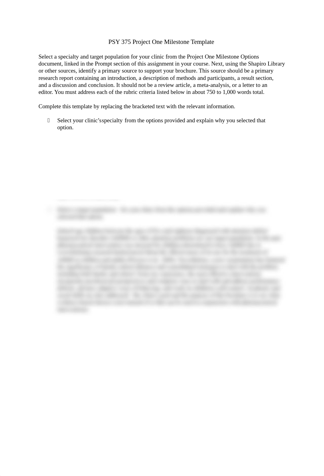 PSY 375 4-2 Project One Milestone.docx_dzichzzf13o_page1