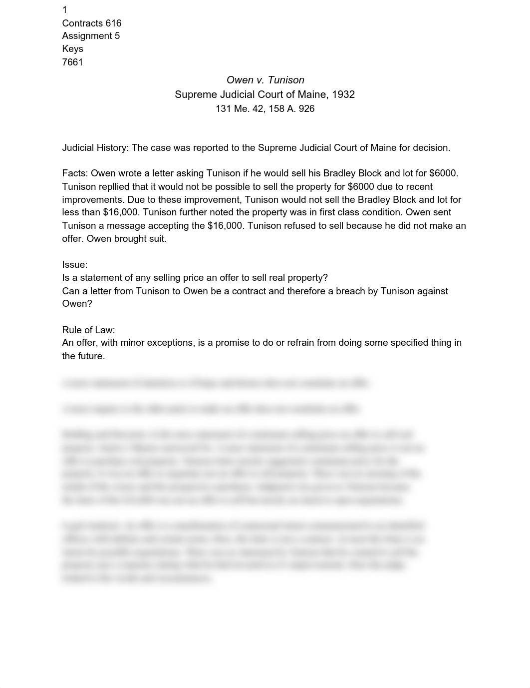 Contracts 616 assignment 5, Keys 7661.pdf_dzigf1f2hhc_page1